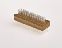 Double Sided Wooden Nail Brush 9cm