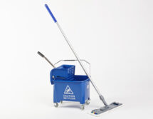Microspeedy Mopping Kit with 20L Bucket & Wringer Blue