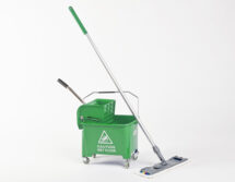 Microspeedy Mopping Kit with 20L Bucket & Wringer Green