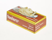 Latex Disposable Powder Free Gloves Medium Clear 1 x 100