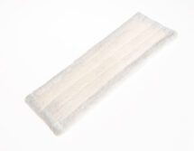 FT66 Microfibre Mop Pad 50cm x 15cm White/Colour Code Tags