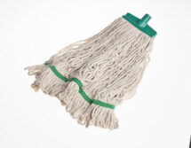 Stayflat Looped Cotton Mop 454g White/Green Socket 1 x 5