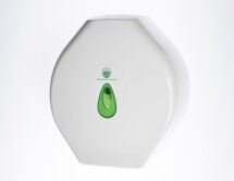 Modular Jumbo Toilet Roll Dispenser Large White/Green