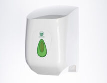 Modular Centre Feed Dispenser Large White/Green