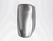 Mercury Pouch Soap Dispenser Brushed Steel Effect