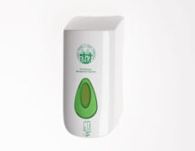 Modular Refillable Liquid Soap Dispenser 1L White/Green