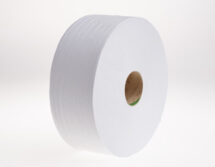 Jumbo Toilet Rolls 2 Ply White 300M 1 x 6