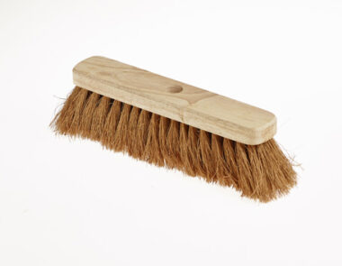 Wooden Natural Coco Fibre Broom Head 12