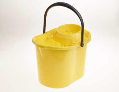 Plastic Mop Bucket 12L Yellow