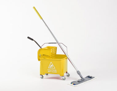 Microspeedy Mopping Kit with 20L Bucket & Wringer Yellow