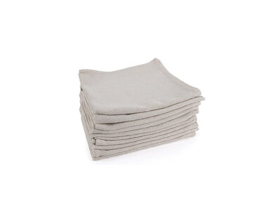 Heavy Duty Herringbone Oven Cloth 56x70cm White 2x10