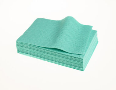 Supavett 1/4 Fold Cloth 50cm x 35cm Green 1 x 25