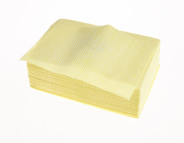 Lightweight 1/4 Fold Cloths 50cm x 35cm Yellow 1 x 100  1/4 hardware cloth uk