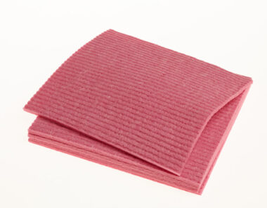 Vileda Sponge Cloth 20cm x 18cm Red 1 x 5