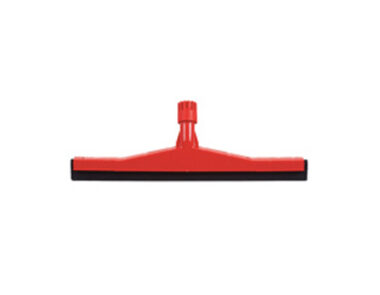 H/Duty Plastic Floor Squeegee 45cm Red for Hygiene Handles