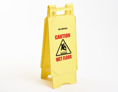 A Frame Sign - Caution Wet Floor on Both Sides