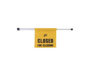 Closed for Cleaning Sign - Hanging Barrier