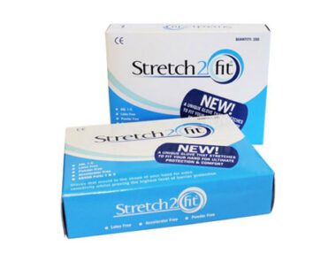 Stretch-2-Fit Gloves Small Blue 1 x 200