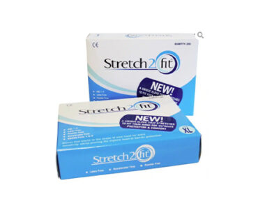 Stretch-2-Fit Gloves Large Blue - Pack of 200