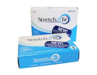Stretch-2-Fit Gloves Small Blue 1 x 200 - Case of 10