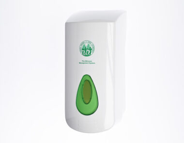 Modular Refillable Industrial Soap Dispenser 2L White/Green