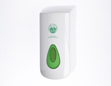 Modular Refillable Liquid Soap Dispenser 1.8L White/Green