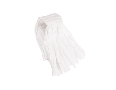 Big White Kentucky Mop Sewn Band 150g White