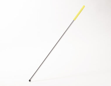 Hygiene Handle 133cm Screw Fitting Yellow Grip