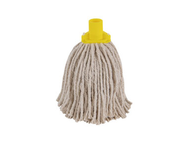 Perfect Yarn Mophead No.14 Push/Screw Fit Yellow Socket 1x10