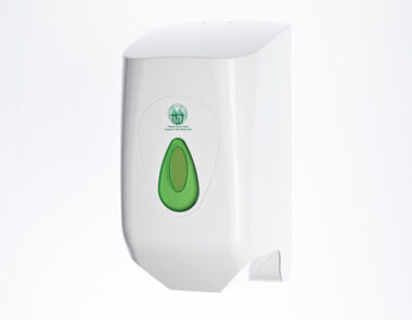 Modular Centre Feed Dispenser Small White/Green