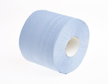 Centre Feed Roll 3 Ply Blue 375 Sheets 1 x 6