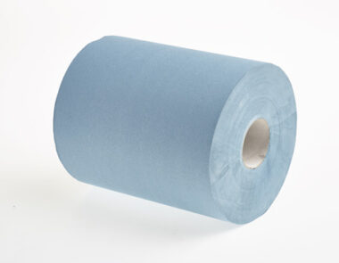 Roll Towel 1 Ply Blue 180M 1 x 6