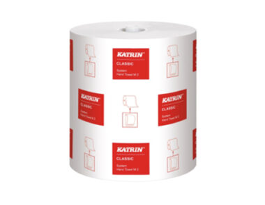 Katrin Classic Roll Towel 2 Ply White 160M (460102) 1 x 6