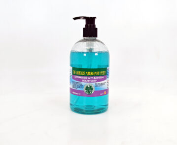 Unperfumed Anti-Bacterial Liquid Soap Pump Bottle 450ml 1x6