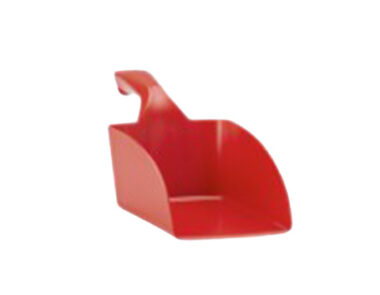 Plastic Hand Scoop 95mm x 0.5L Red