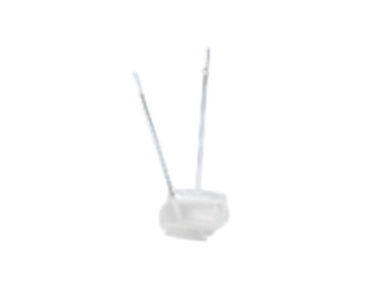 Hygienic Lobby Pan 252mm angle socket broom white