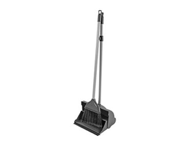 Lobby Dustpan & Brush Set Colour Black