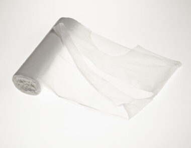 Disposable Plastic Aprons White Roll 1 x 200
